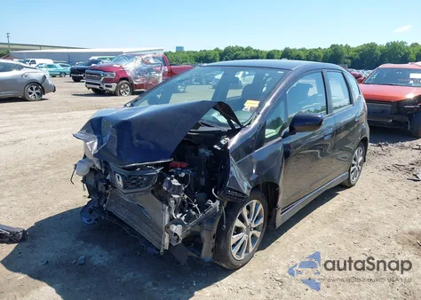 2013 Honda Fit Sport from USA, damaged, VIN JHMGE8H55DC021539